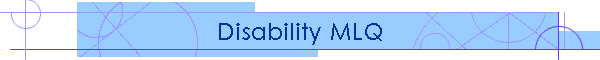 Disability MLQ
