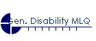 Gen. Disability MLQ